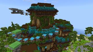 Screenshot of the Minecraft Bedrock Marketplace product Parkour Speedrun created by RareLoot.