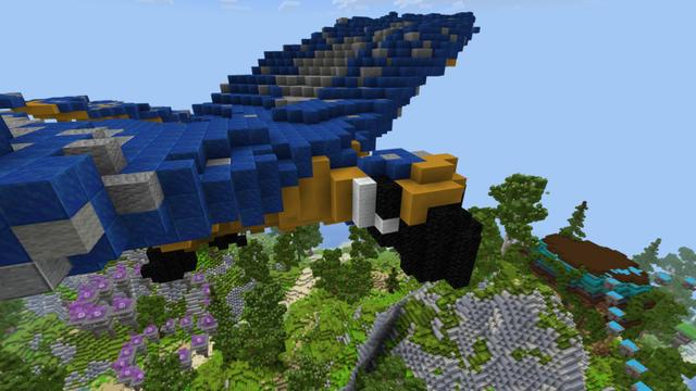 Screenshot of the Minecraft Bedrock Marketplace product Parkour Speedrun created by RareLoot.