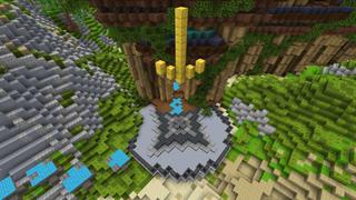 Screenshot of the Minecraft Bedrock Marketplace product Parkour Speedrun created by RareLoot.