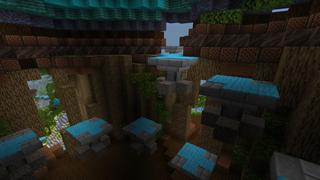 Screenshot of the Minecraft Bedrock Marketplace product Parkour Speedrun created by RareLoot.