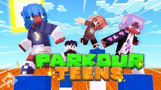 Thumbnail of the Minecraft Bedrock Marketplace product Parkour Teens created by RareLoot.