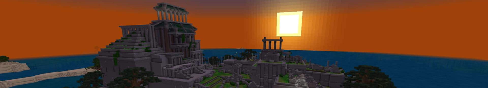 Panorama of the Minecraft Bedrock Marketplace product Parkour created by RareLoot.