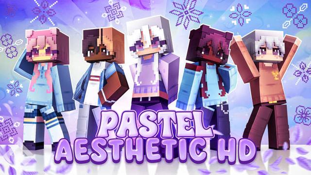 Thumbnail of the Minecraft Bedrock Marketplace product Pastel Aesthetic HD created by RareLoot.