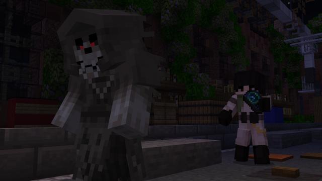 Screenshot of the Minecraft Bedrock Marketplace product Phasmoblockia created by RareLoot.