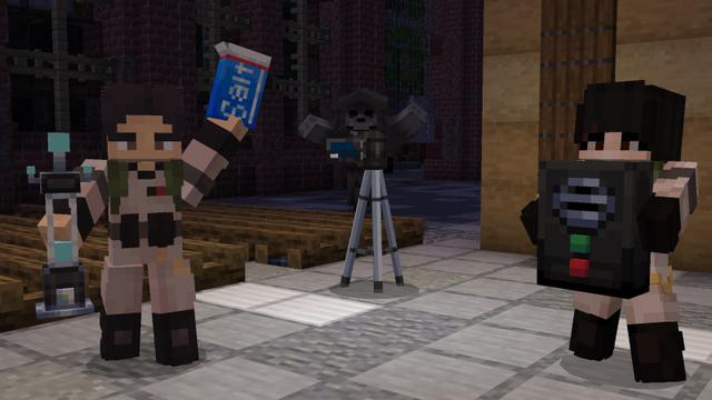 Screenshot of the Minecraft Bedrock Marketplace product Phasmoblockia created by RareLoot.