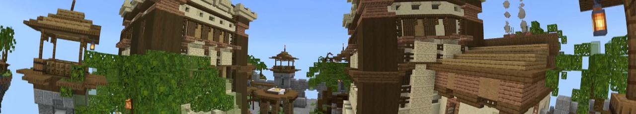 Panorama of the Minecraft Bedrock Marketplace product Pirate Bedwars created by RareLoot.