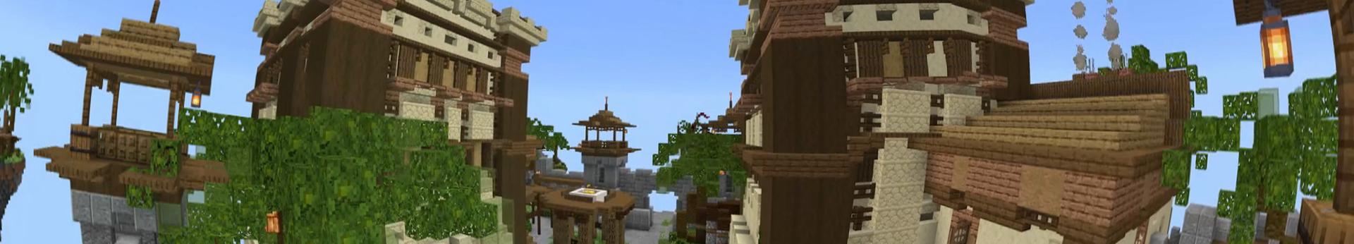 Panorama of the Minecraft Bedrock Marketplace product Pirate Bedwars created by RareLoot.