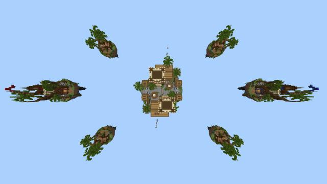 Screenshot of the Minecraft Bedrock Marketplace product Pirate Bedwars created by RareLoot.