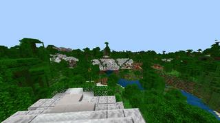 Screenshot of the Minecraft Bedrock Marketplace product Plane Crash Survival created by RareLoot.