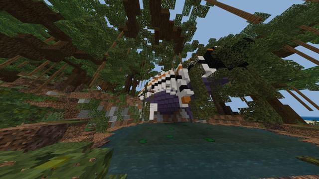 Screenshot of the Minecraft Bedrock Marketplace product Plane Crash created by RareLoot.