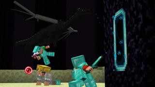 Screenshot of the Minecraft Bedrock Marketplace product PORTAL UNLIMITED created by RareLoot.