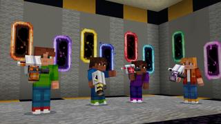 Screenshot of the Minecraft Bedrock Marketplace product PORTAL UNLIMITED created by RareLoot.