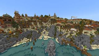 Screenshot of the Minecraft Bedrock Marketplace product Porto Del Santros created by RareLoot.