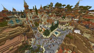 Screenshot of the Minecraft Bedrock Marketplace product Porto Del Santros created by RareLoot.