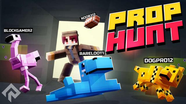 Thumbnail of the Minecraft Bedrock Marketplace product Prop Hunt created by RareLoot.