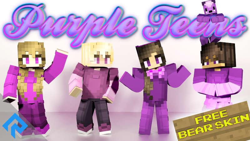 Purple Teens by RareLoot | CHUNK - Minecraft Bedrock Marketplace Explorer