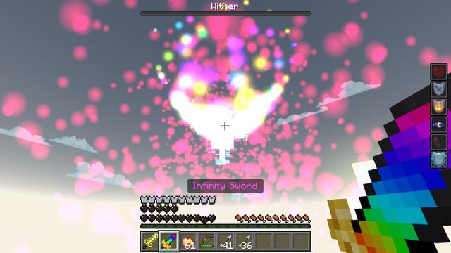 Screenshot of the Minecraft Bedrock Marketplace product PvP Swords created by RareLoot.