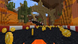 Screenshot of the Minecraft Bedrock Marketplace product Racing Cars created by RareLoot.