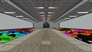 Screenshot of the Minecraft Bedrock Marketplace product Racing Cars created by RareLoot.