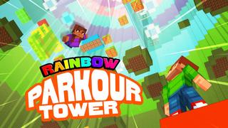 Thumbnail of the Minecraft Bedrock Marketplace product Rainbow Parkour Tower created by RareLoot.