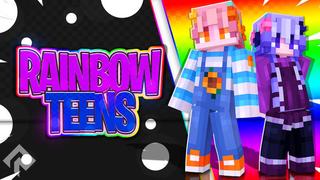 Thumbnail of the Minecraft Bedrock Marketplace product Rainbow Teens created by RareLoot.