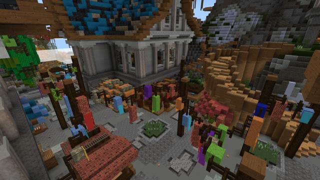 Screenshot of the Minecraft Bedrock Marketplace product ReBlocks created by RareLoot.