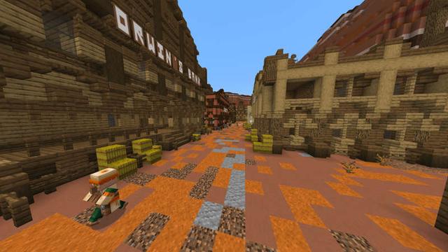 Screenshot of the Minecraft Bedrock Marketplace product Red Block Redemption created by RareLoot.