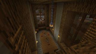 Screenshot of the Minecraft Bedrock Marketplace product Red Flying Fortress created by RareLoot.