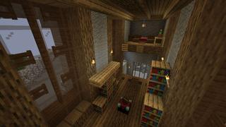 Screenshot of the Minecraft Bedrock Marketplace product Red Flying Fortress created by RareLoot.