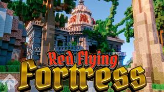 Thumbnail of the Minecraft Bedrock Marketplace product Red Flying Fortress created by RareLoot.