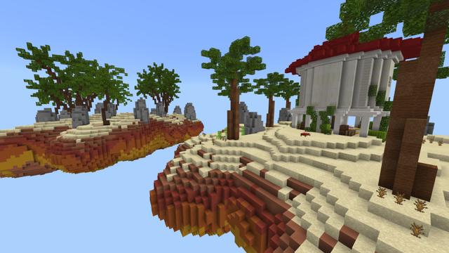 Screenshot of the Minecraft Bedrock Marketplace product Resort Bedwars created by RareLoot.
