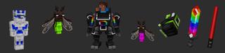 Panorama of the Minecraft Bedrock Marketplace product RGB+ created by RareLoot.
