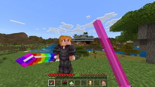 Screenshot of the Minecraft Bedrock Marketplace product RGB+ created by RareLoot.