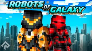 Thumbnail of the Minecraft Bedrock Marketplace product Robots of Galaxy created by RareLoot.