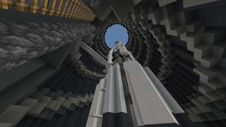 Screenshot of the Minecraft Bedrock Marketplace product Rocket Launch created by RareLoot.