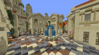 Screenshot of the Minecraft Bedrock Marketplace product Roman City created by RareLoot.