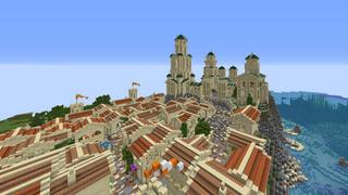Screenshot of the Minecraft Bedrock Marketplace product Roman City created by RareLoot.