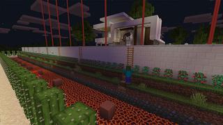 Screenshot of the Minecraft Bedrock Marketplace product Safest Billionaire Mansion created by RareLoot.