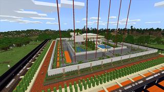 Screenshot of the Minecraft Bedrock Marketplace product Safest Billionaire Mansion created by RareLoot.