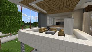 Screenshot of the Minecraft Bedrock Marketplace product Safest Billionaire Mansion created by RareLoot.