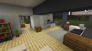 Screenshot of the Minecraft Bedrock Marketplace product Safest Villa on Earth created by RareLoot.