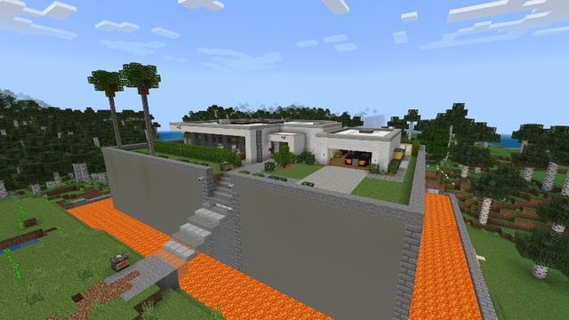 Screenshot of the Minecraft Bedrock Marketplace product Safest Villa on Earth created by RareLoot.