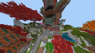 Screenshot of the Minecraft Bedrock Marketplace product Samurai's Temple created by RareLoot.