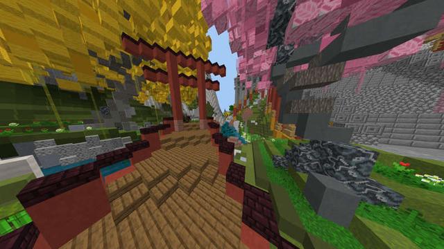 Screenshot of the Minecraft Bedrock Marketplace product Samurai's Temple created by RareLoot.