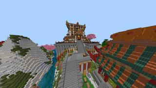 Screenshot of the Minecraft Bedrock Marketplace product Samurai's Temple created by RareLoot.