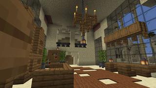 Screenshot of the Minecraft Bedrock Marketplace product Sandstone Castle created by RareLoot.