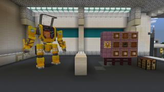 Screenshot of the Minecraft Bedrock Marketplace product Sci-Fi Base created by RareLoot.