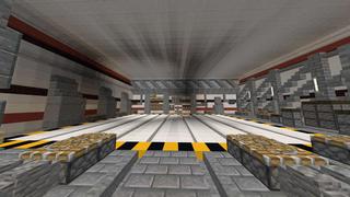 Screenshot of the Minecraft Bedrock Marketplace product Sci-Fi Bunker created by RareLoot.