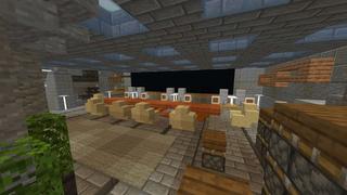 Screenshot of the Minecraft Bedrock Marketplace product Sci-Fi Bunker created by RareLoot.