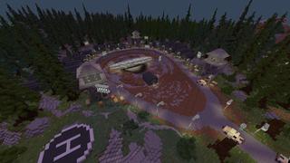 Screenshot of the Minecraft Bedrock Marketplace product SCP Crash Site created by RareLoot.
